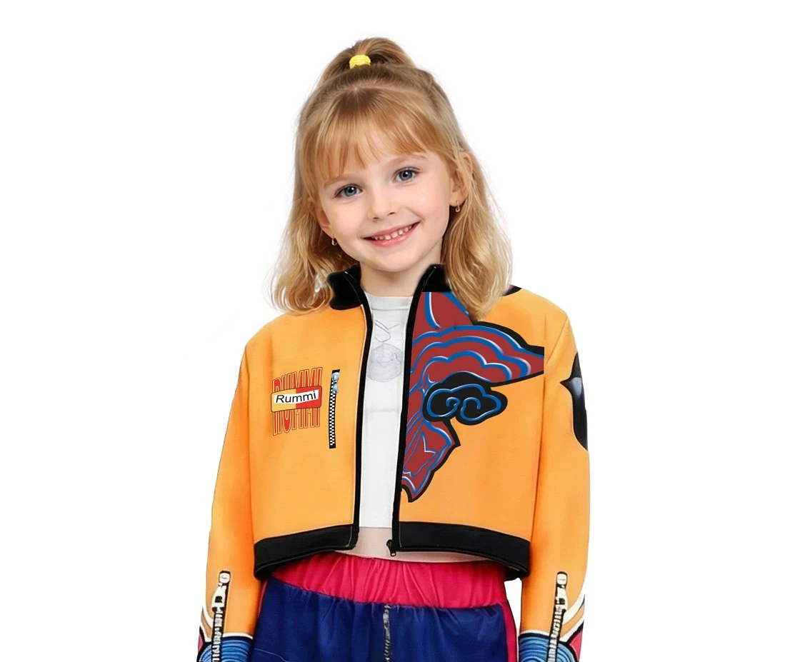 Role play-set for kids KPOP Singer Rumi (shorts, top, jacket) size 130/140 cm